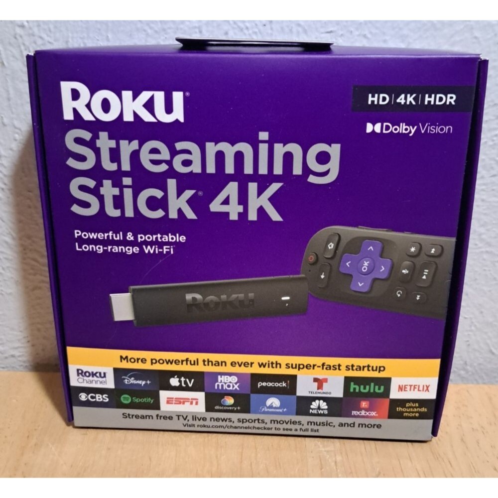 BRAND NEW Roku Streaming Stick 4K 3820 HDR Media Streamer